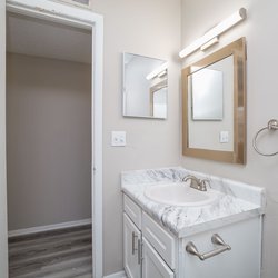bathroom at Quail Pointe located in Spartanburg, SC